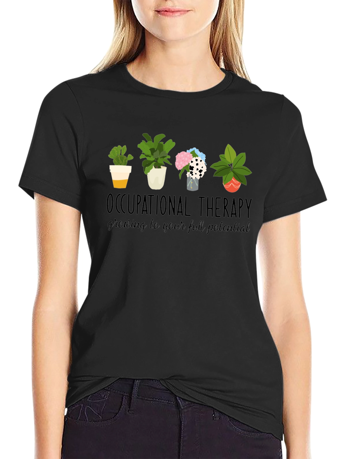 Occupational Therapy Plant T-Shirt