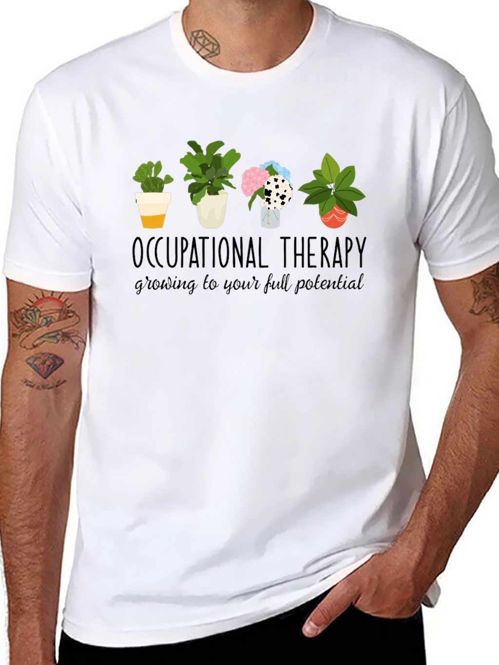 Occupational Therapy Plant T-Shirt