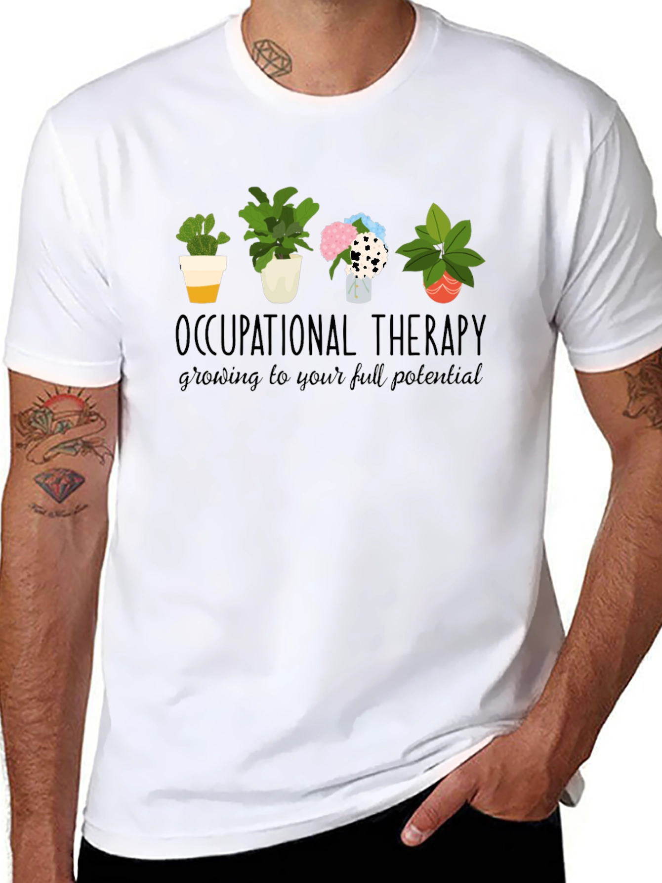 Occupational Therapy Plant T-Shirt