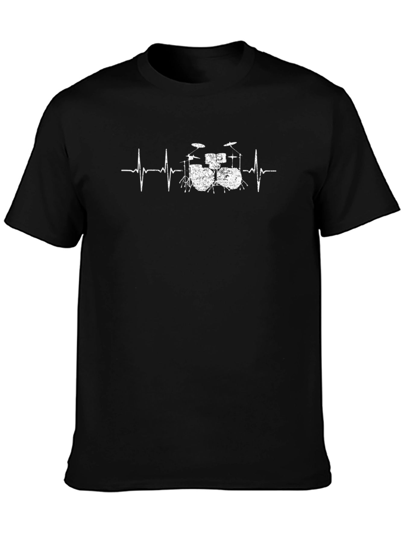 Drum Heartbeat T-Shirt - Musician Style