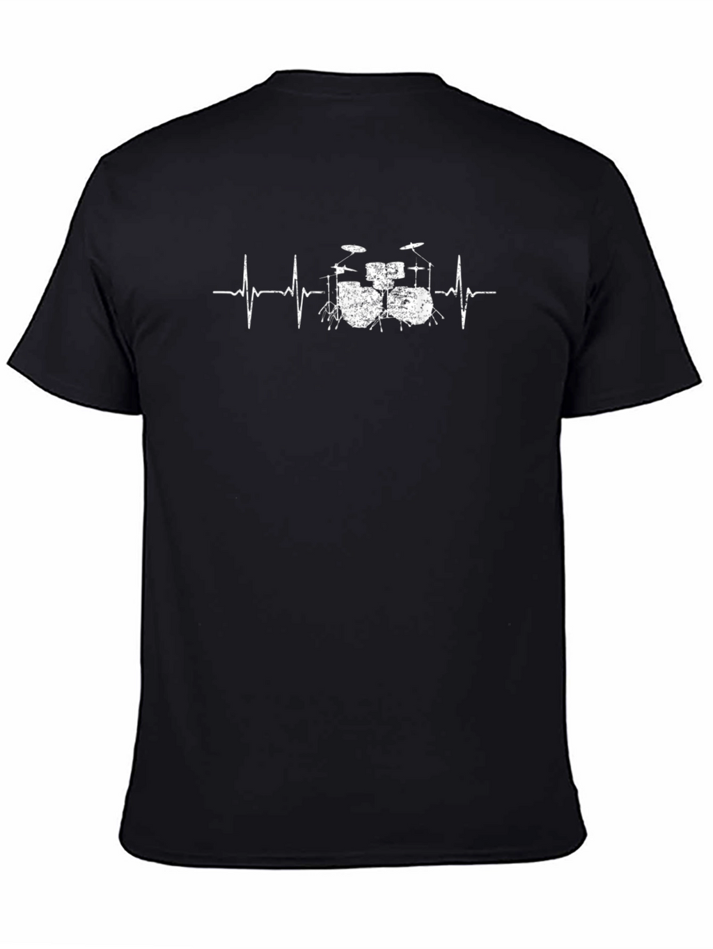 Drum Heartbeat T-Shirt - Musician Style