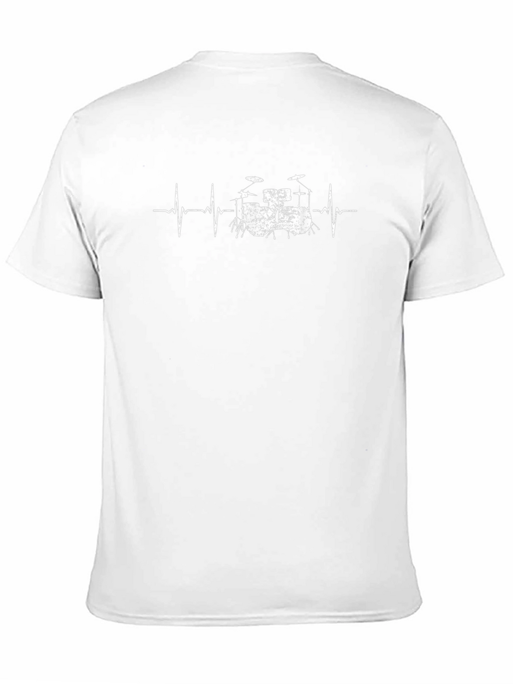Drum Heartbeat T-Shirt - Musician Style