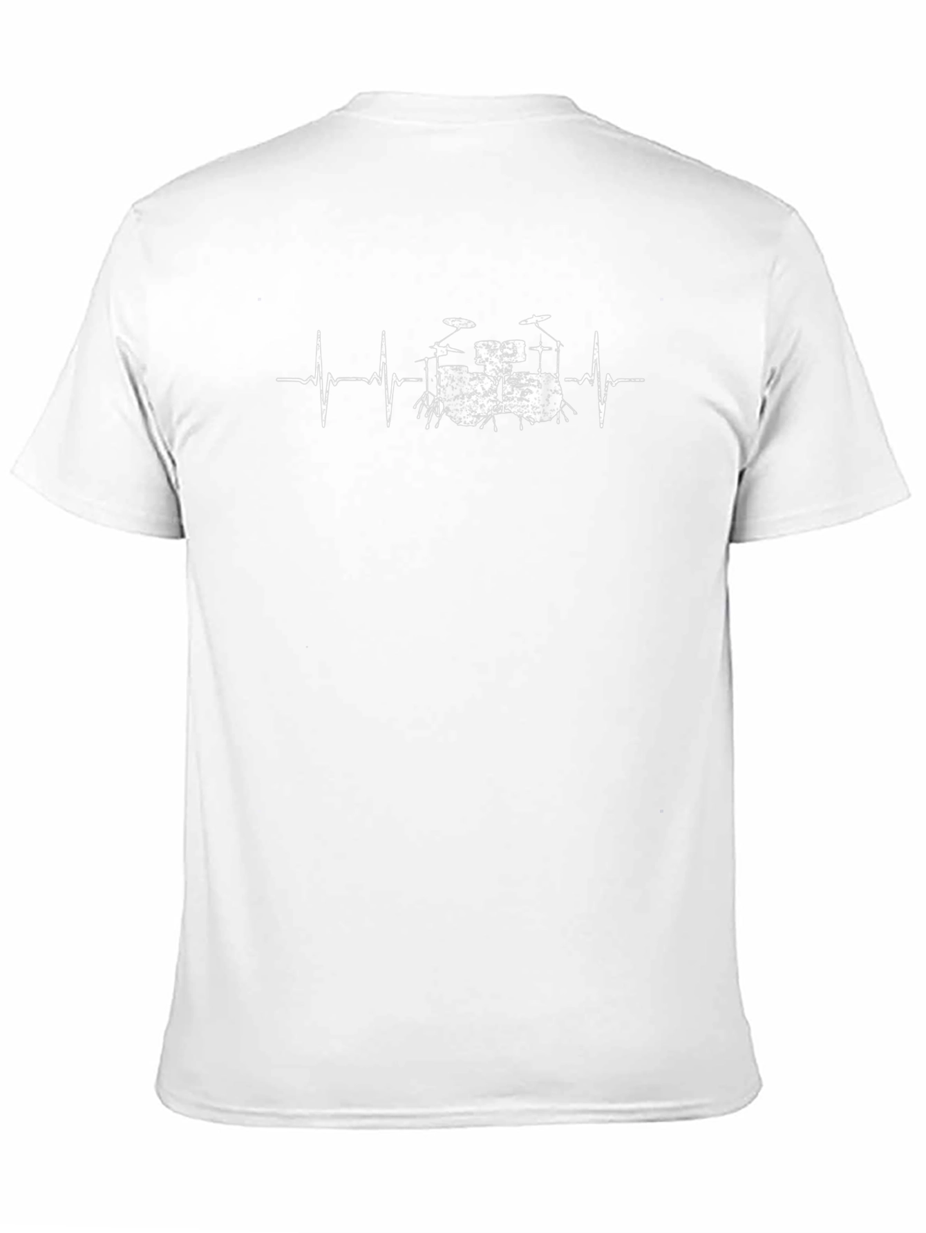 Drum Heartbeat T-Shirt - Musician Style