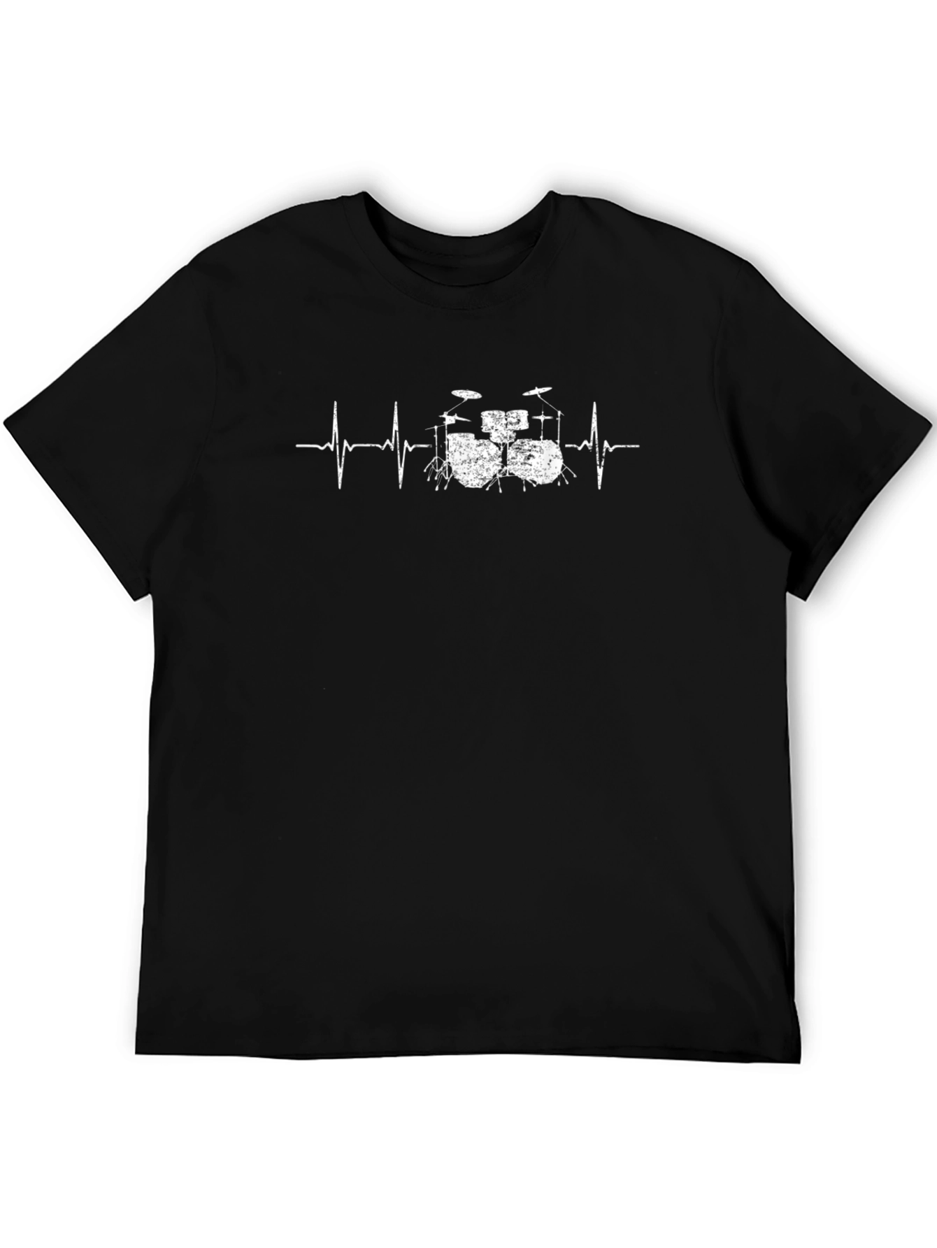 Drum Heartbeat T-Shirt - Musician Style