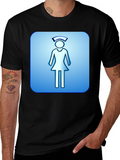 Nurse Symbol Graphic T-Shirt - Comfortable Cotton Blend