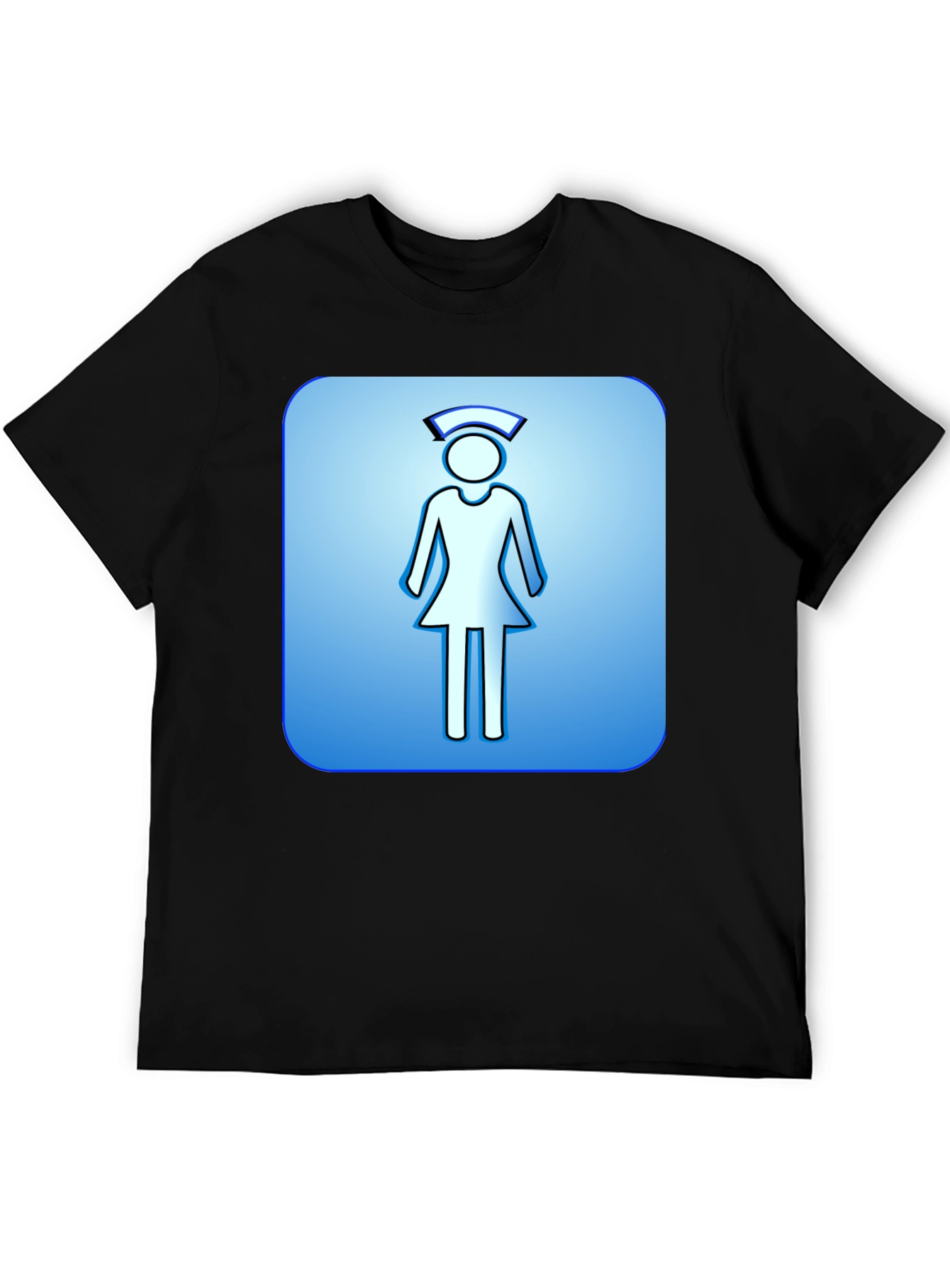 Nurse Symbol Graphic T-Shirt - Comfortable Cotton Blend