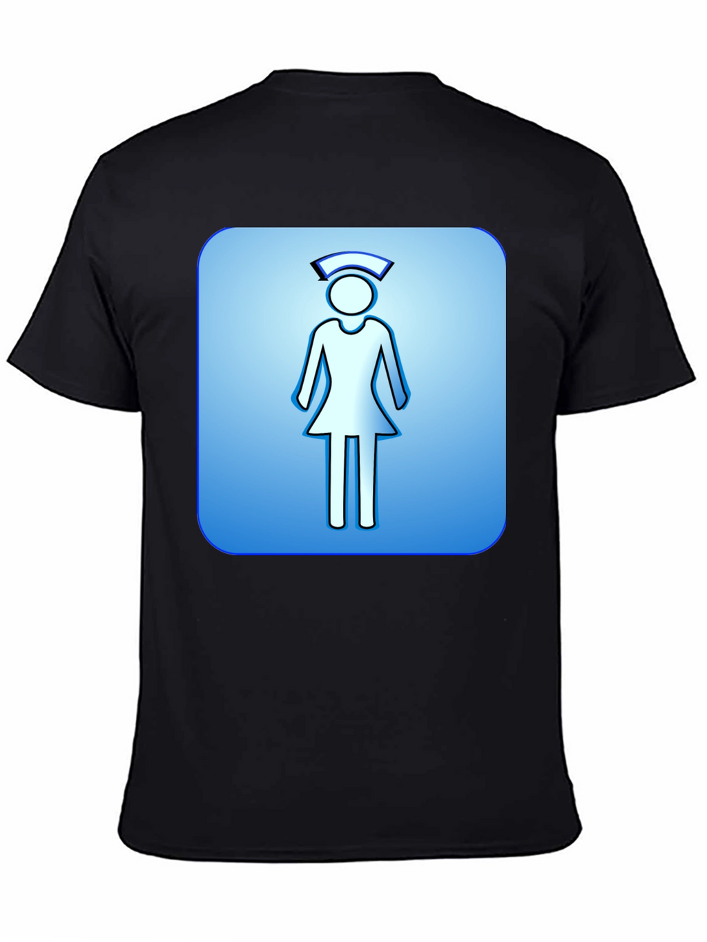 Nurse Symbol Graphic T-Shirt - Comfortable Cotton Blend