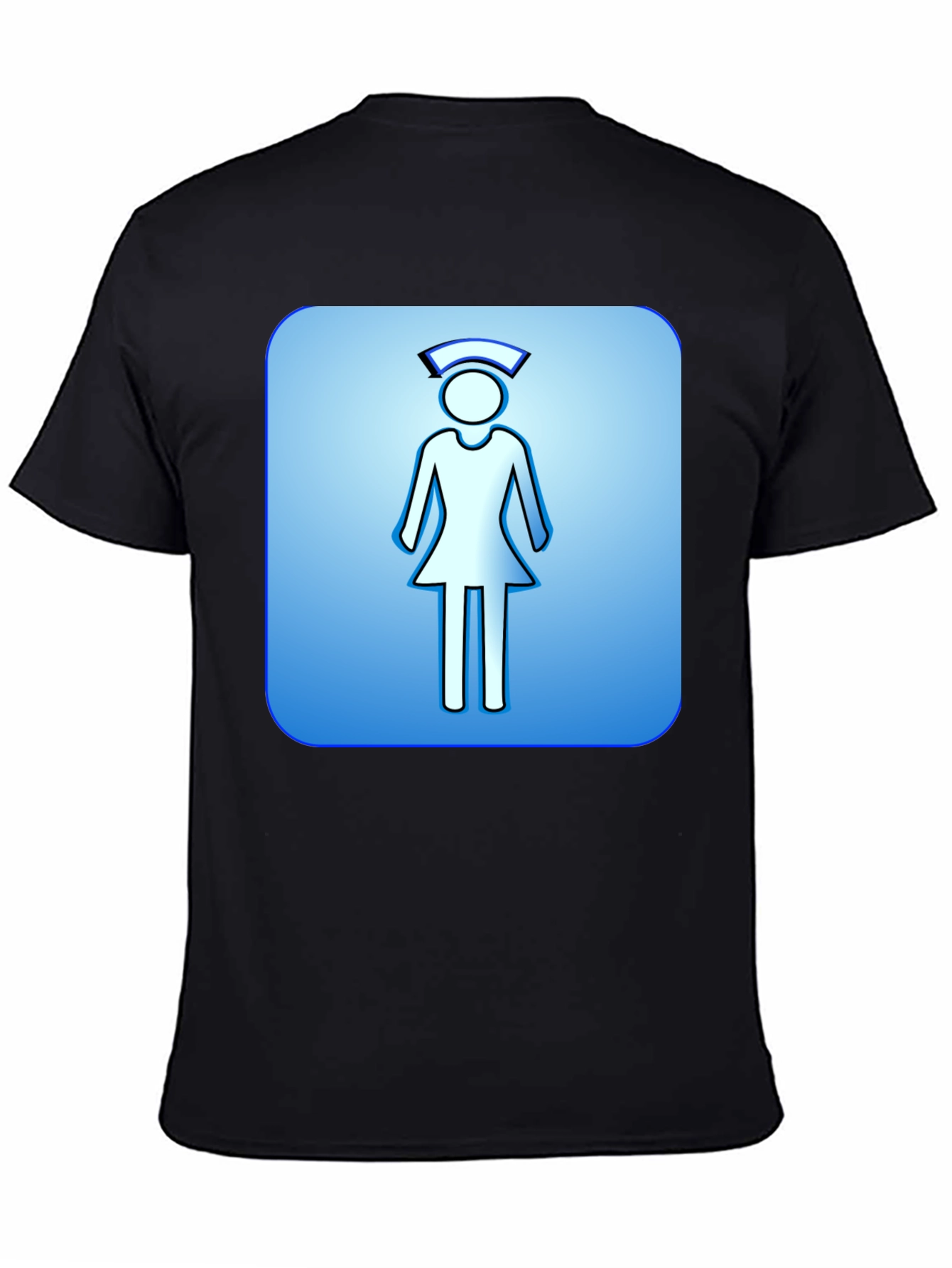 Nurse Symbol Graphic T-Shirt - Comfortable Cotton Blend