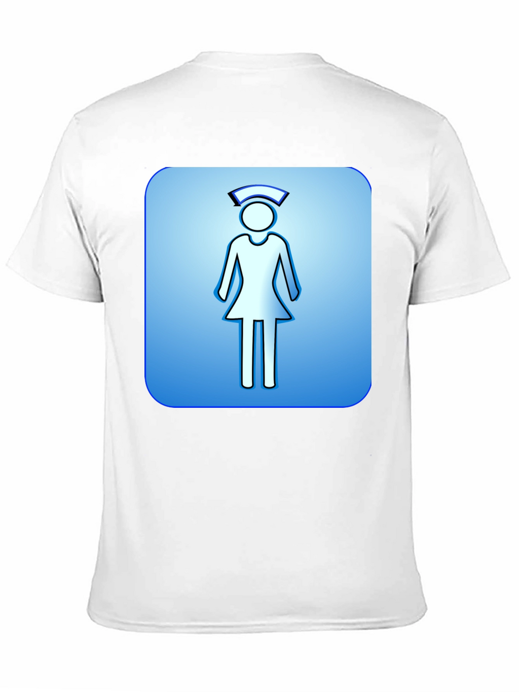 Nurse Symbol Graphic T-Shirt - Comfortable Cotton Blend
