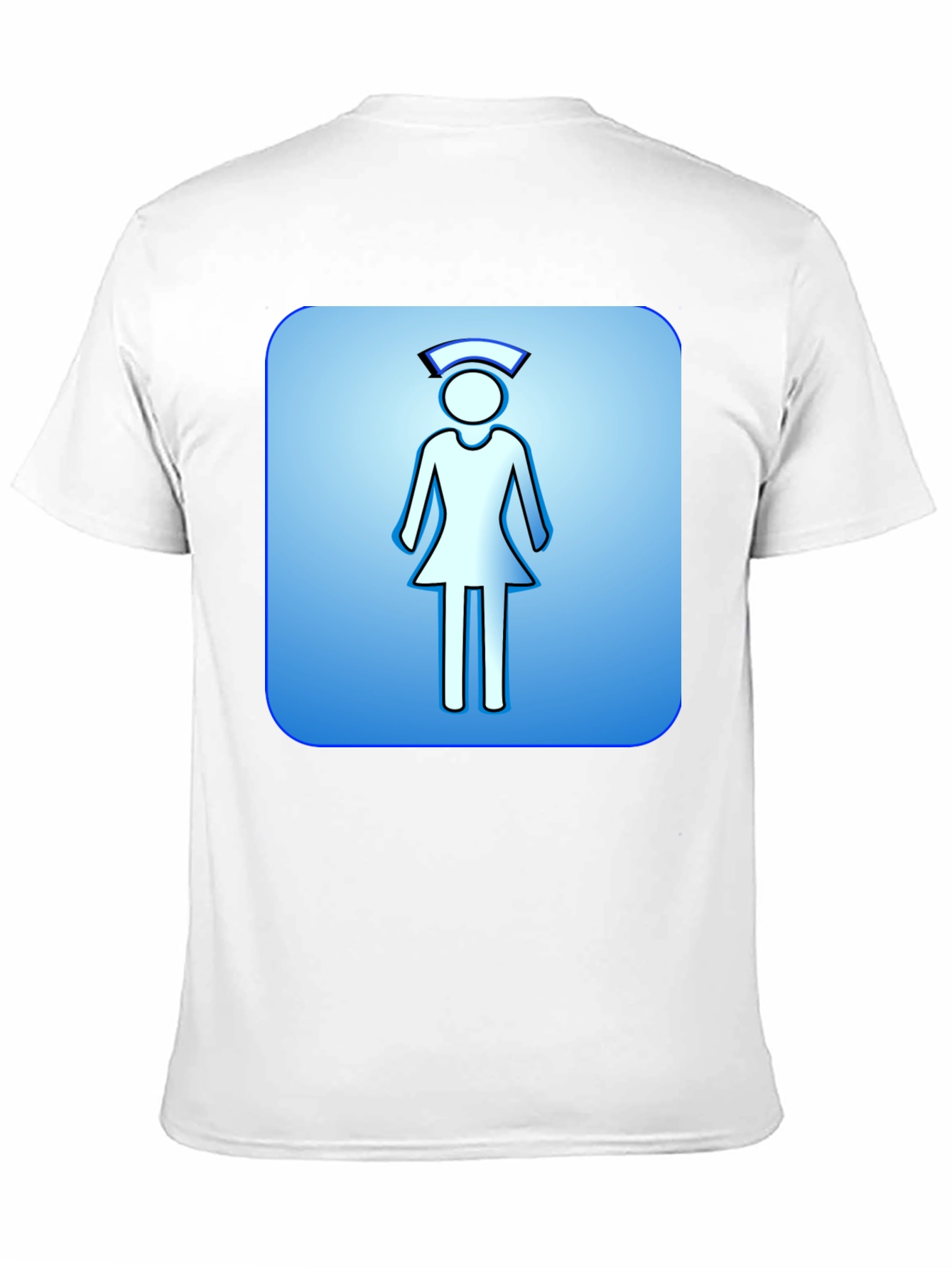 Nurse Symbol Graphic T-Shirt - Comfortable Cotton Blend