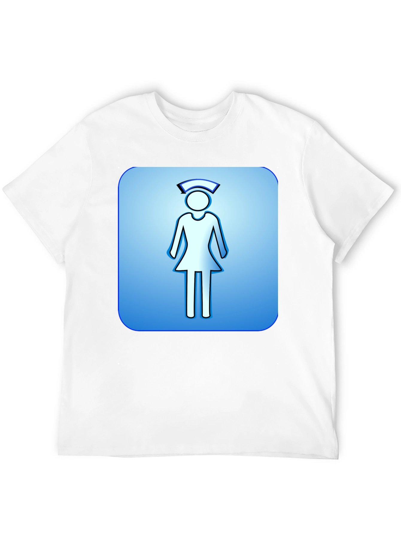 Nurse Symbol Graphic T-Shirt - Comfortable Cotton Blend