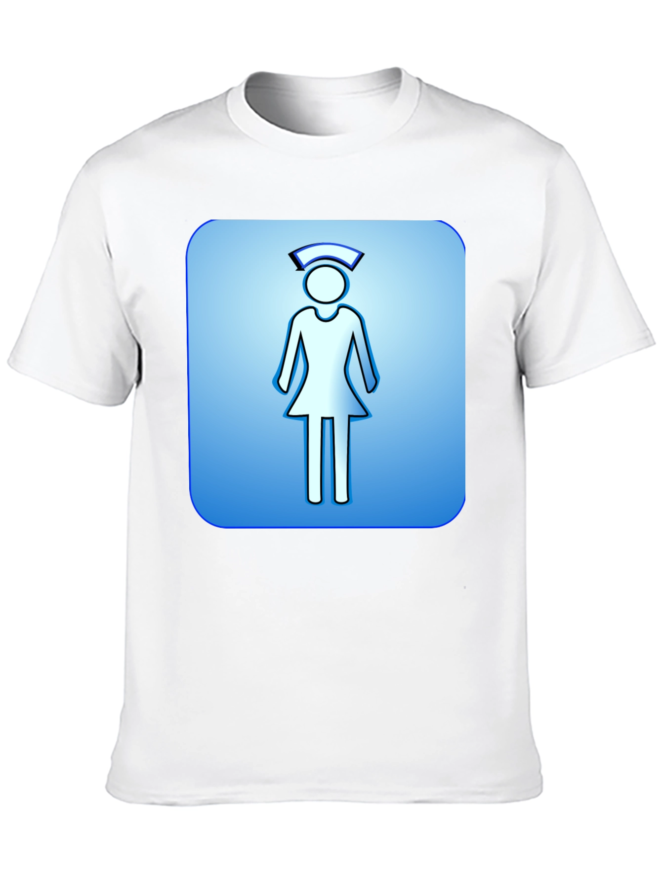 Nurse Symbol Graphic T-Shirt - Comfortable Cotton Blend