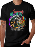 Summer Aloha Surfing T-Shirt