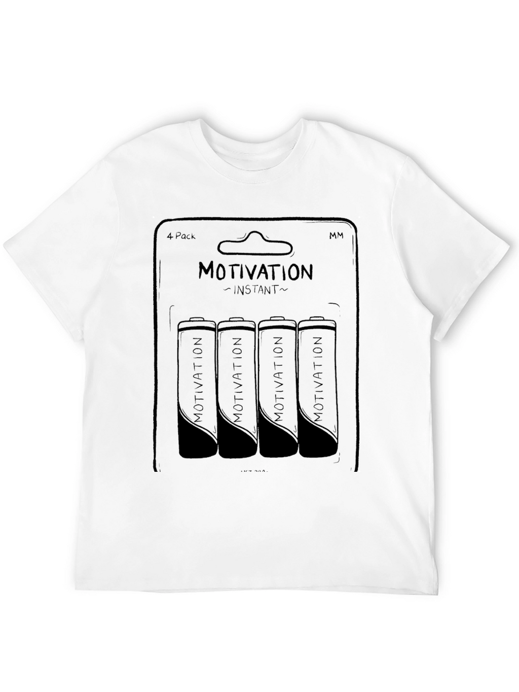 Instant Motivation T-Shirt - Four Pack Energy Graphic Tee