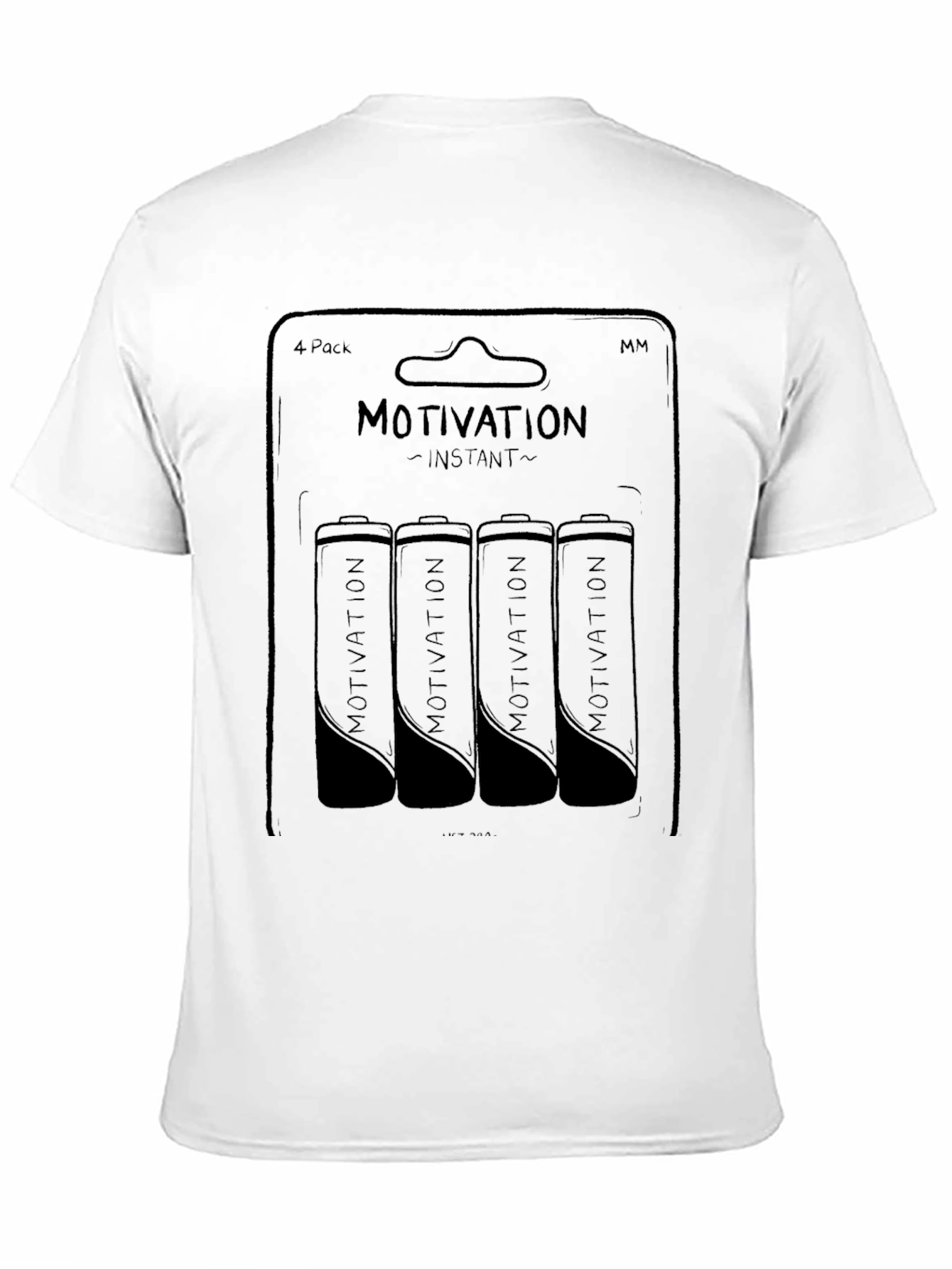 Instant Motivation T-Shirt - Four Pack Energy Graphic Tee