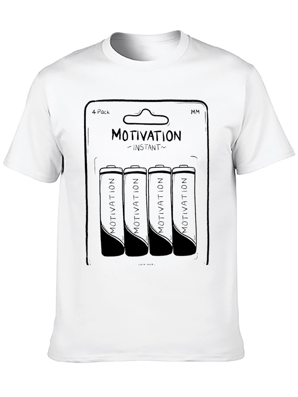 Instant Motivation T-Shirt - Four Pack Energy Graphic Tee