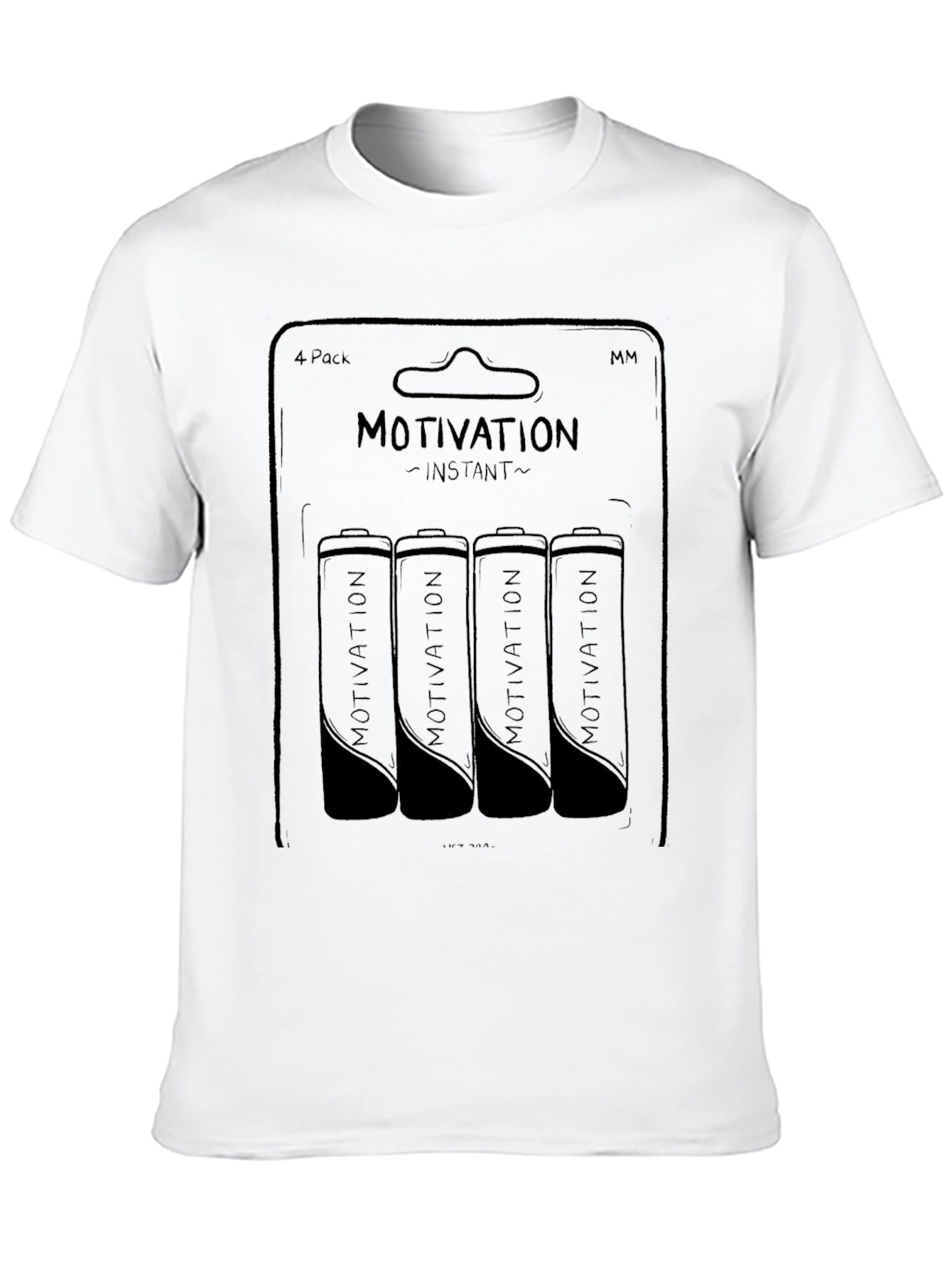 Instant Motivation T-Shirt - Four Pack Energy Graphic Tee
