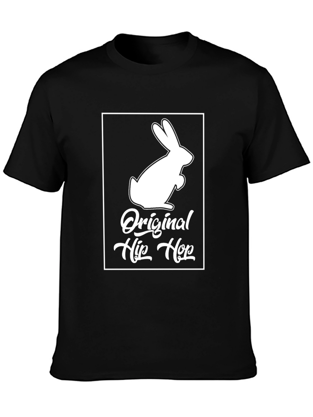 Original Hip Hop Rabbit T-Shirt - Unique Design