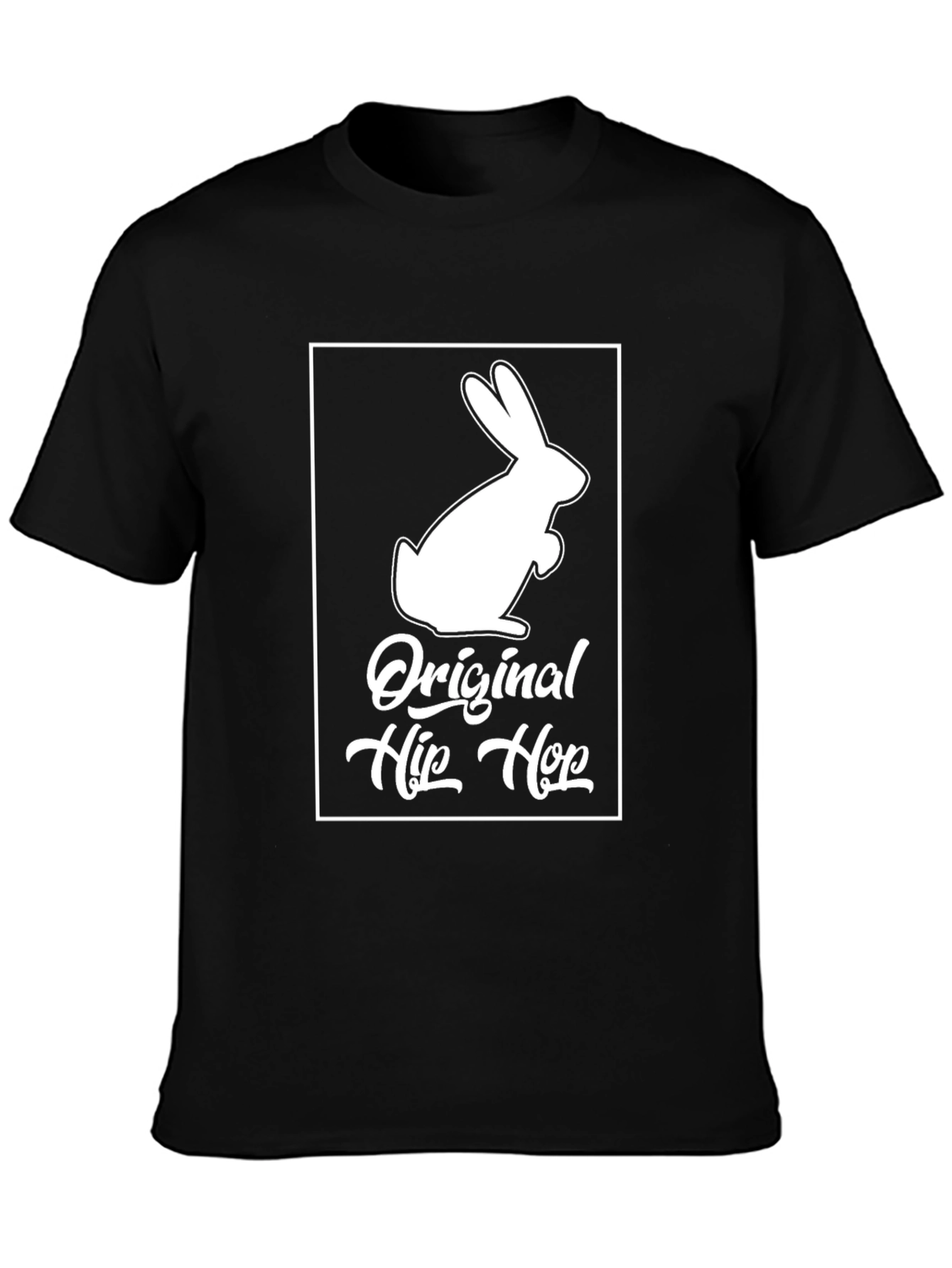 Original Hip Hop Rabbit T-Shirt - Unique Design