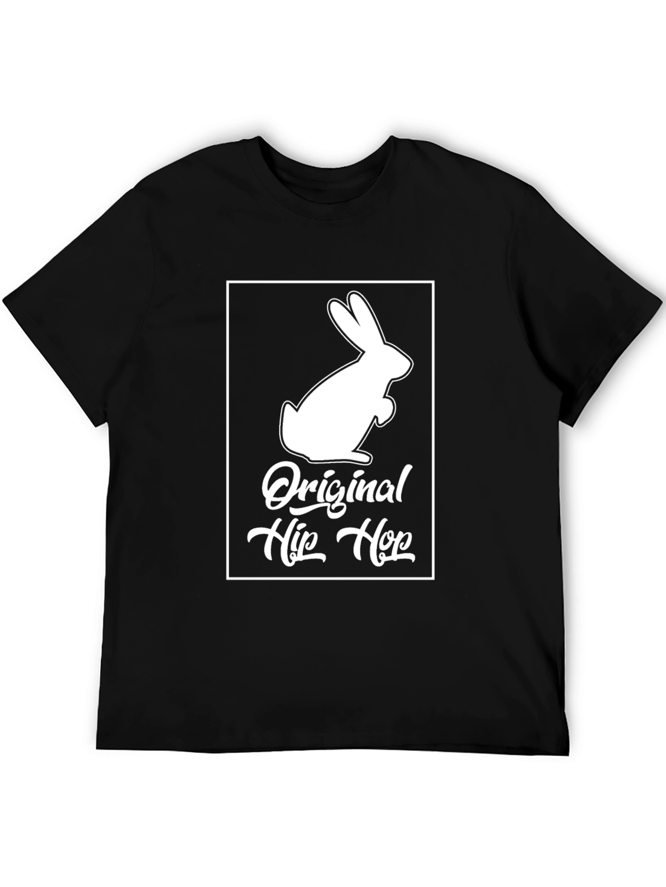 Original Hip Hop Rabbit T-Shirt - Unique Design