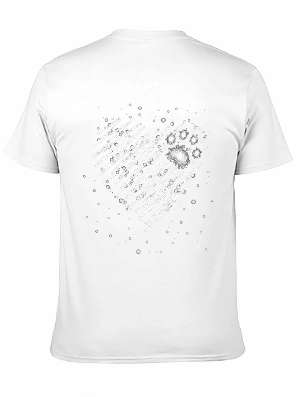 Heart Paw Print Graphic Tee