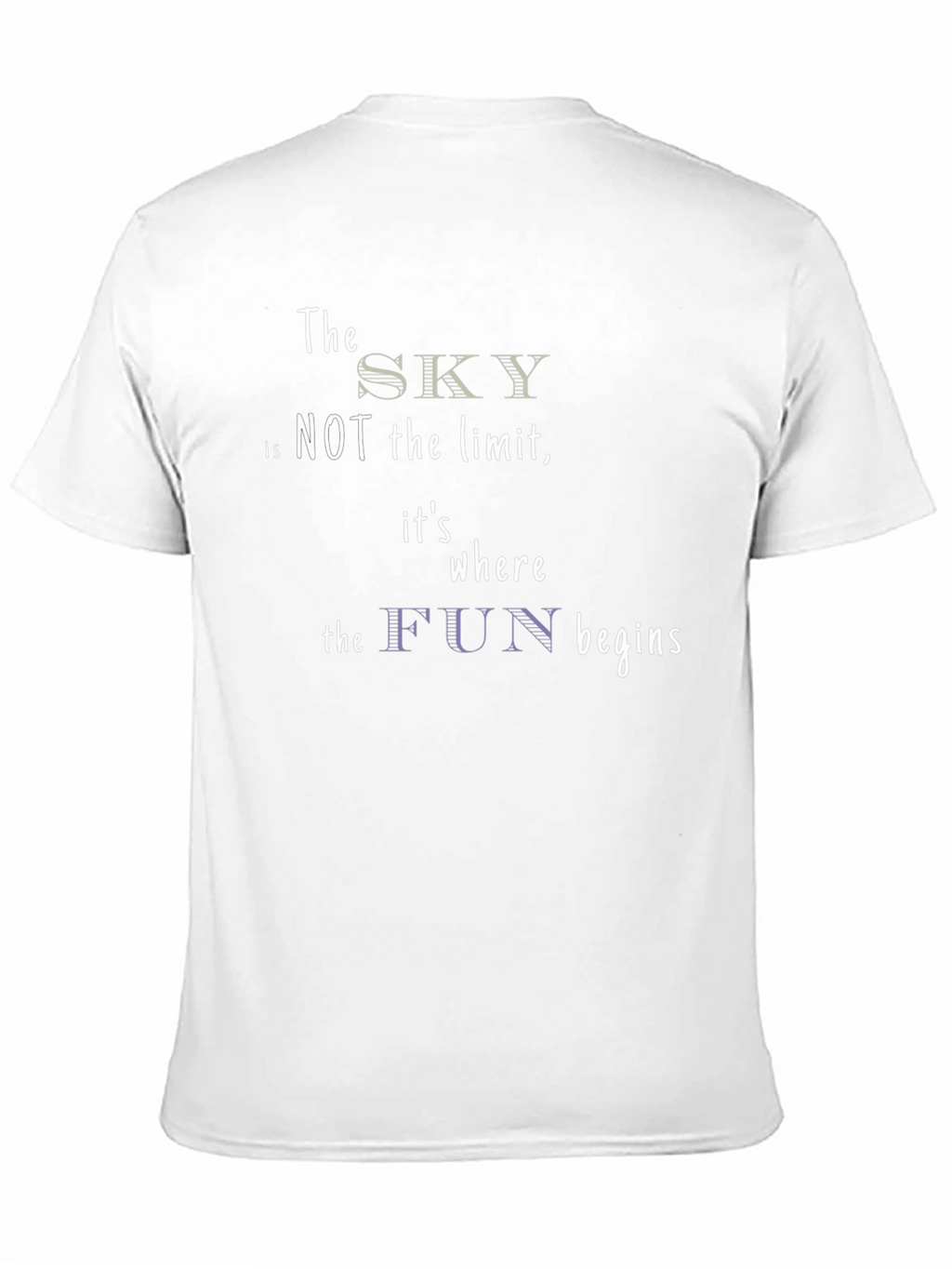 The Sky Is Not The Limit Graphic T-Shirt