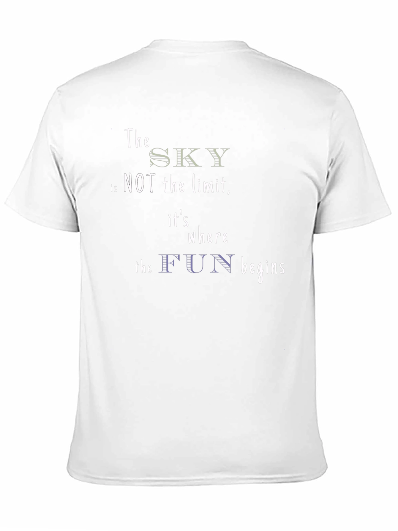 The Sky Is Not The Limit Graphic T-Shirt