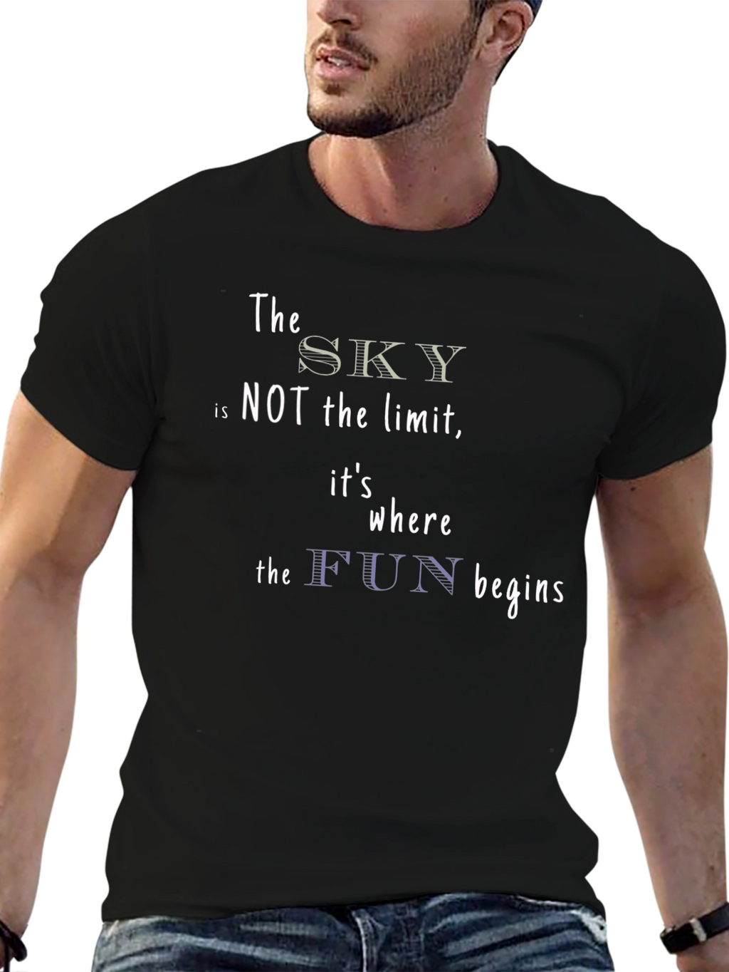 The Sky Is Not The Limit Graphic T-Shirt