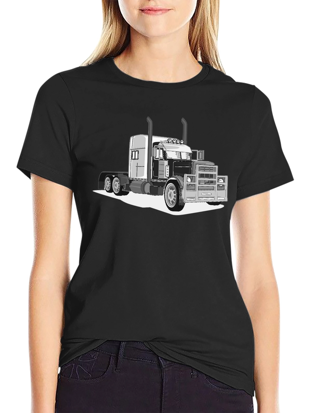 Truck Graphic Tee - Black