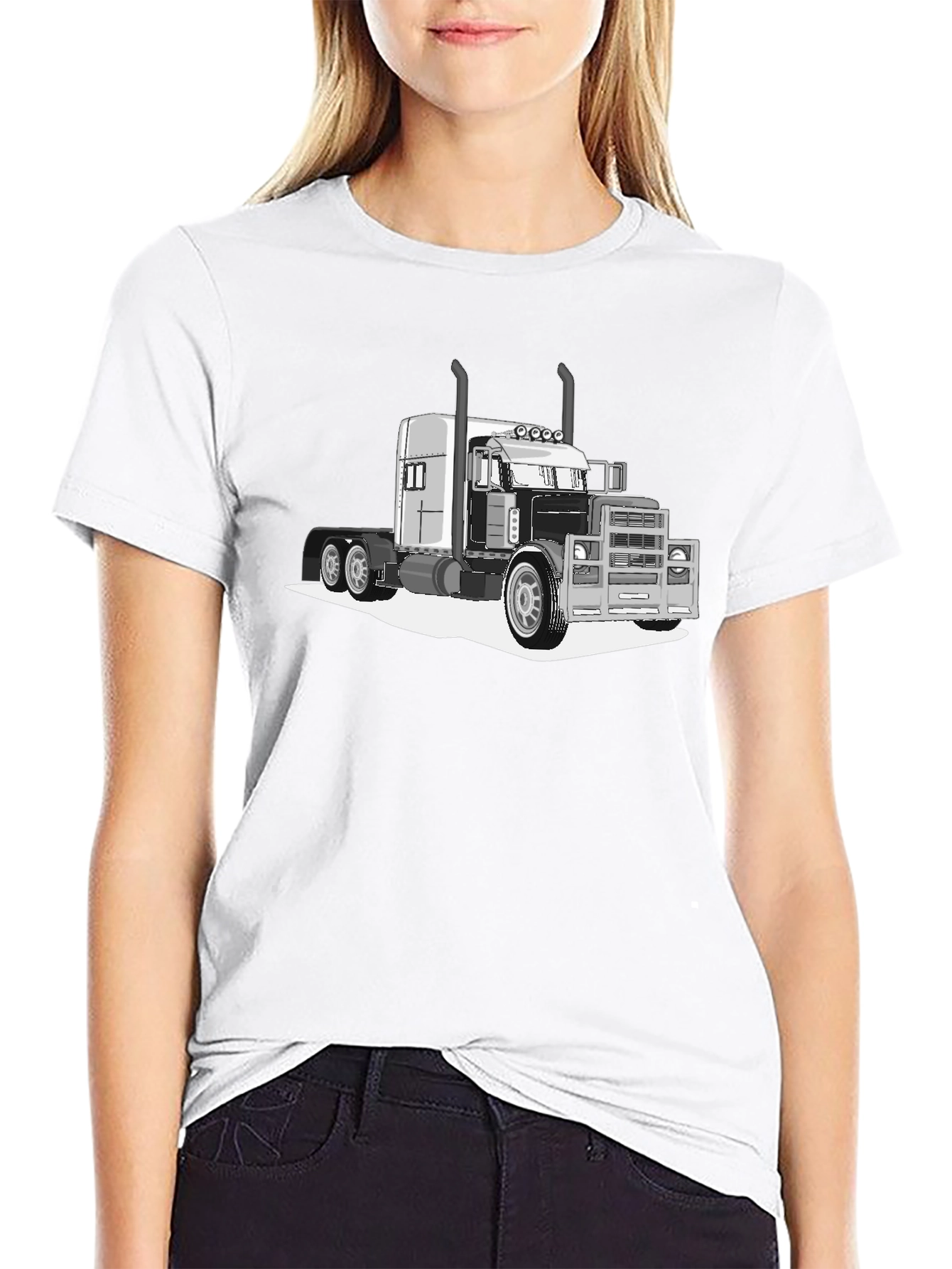 Truck Graphic Tee - Black