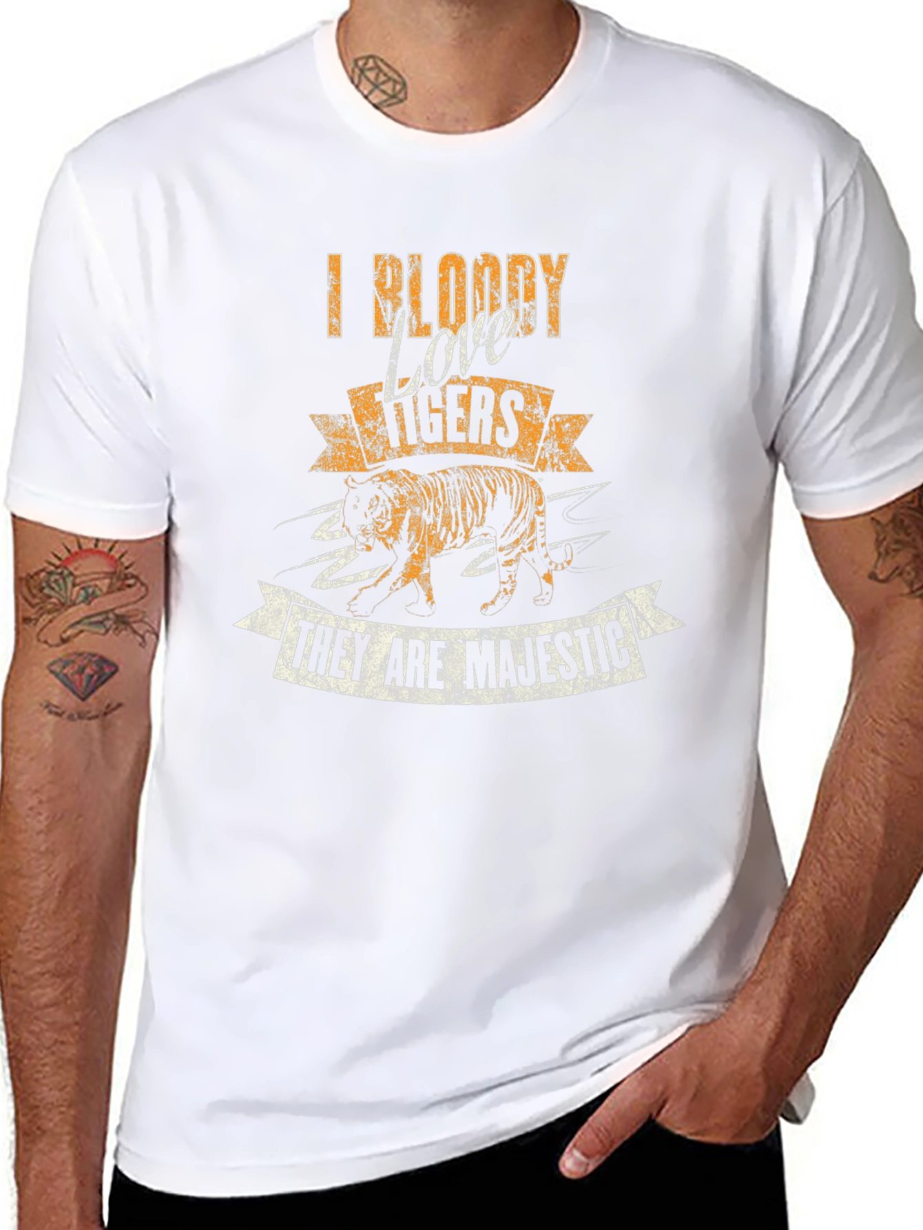 I Bloody Love Tigers T-Shirt