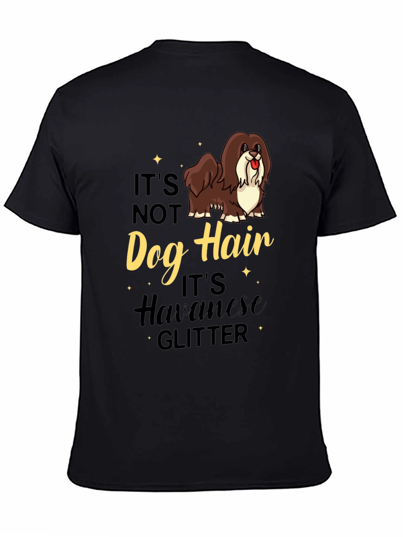 Havanese Glitter T-Shirt - Dog Lover Tee