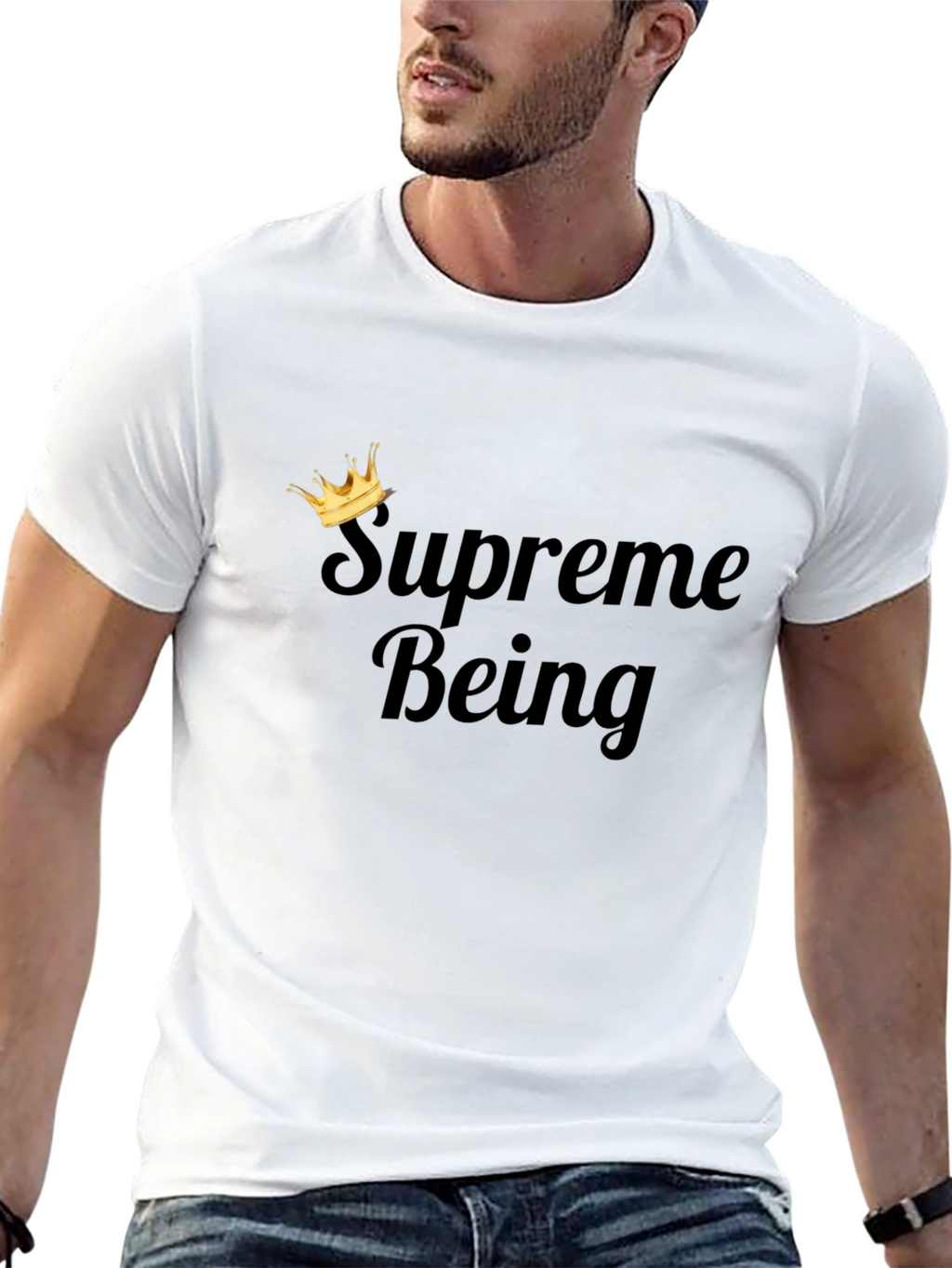 Supreme Being Black T-Shirt