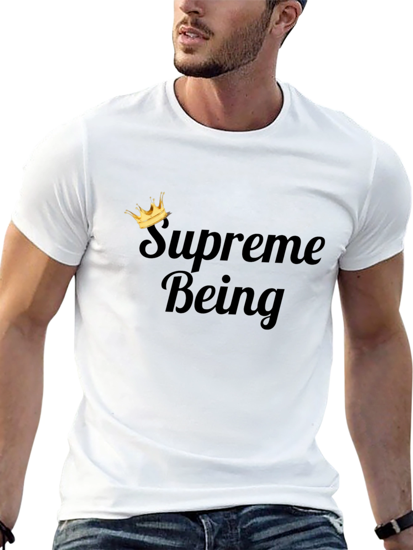 Supreme Being Black T-Shirt