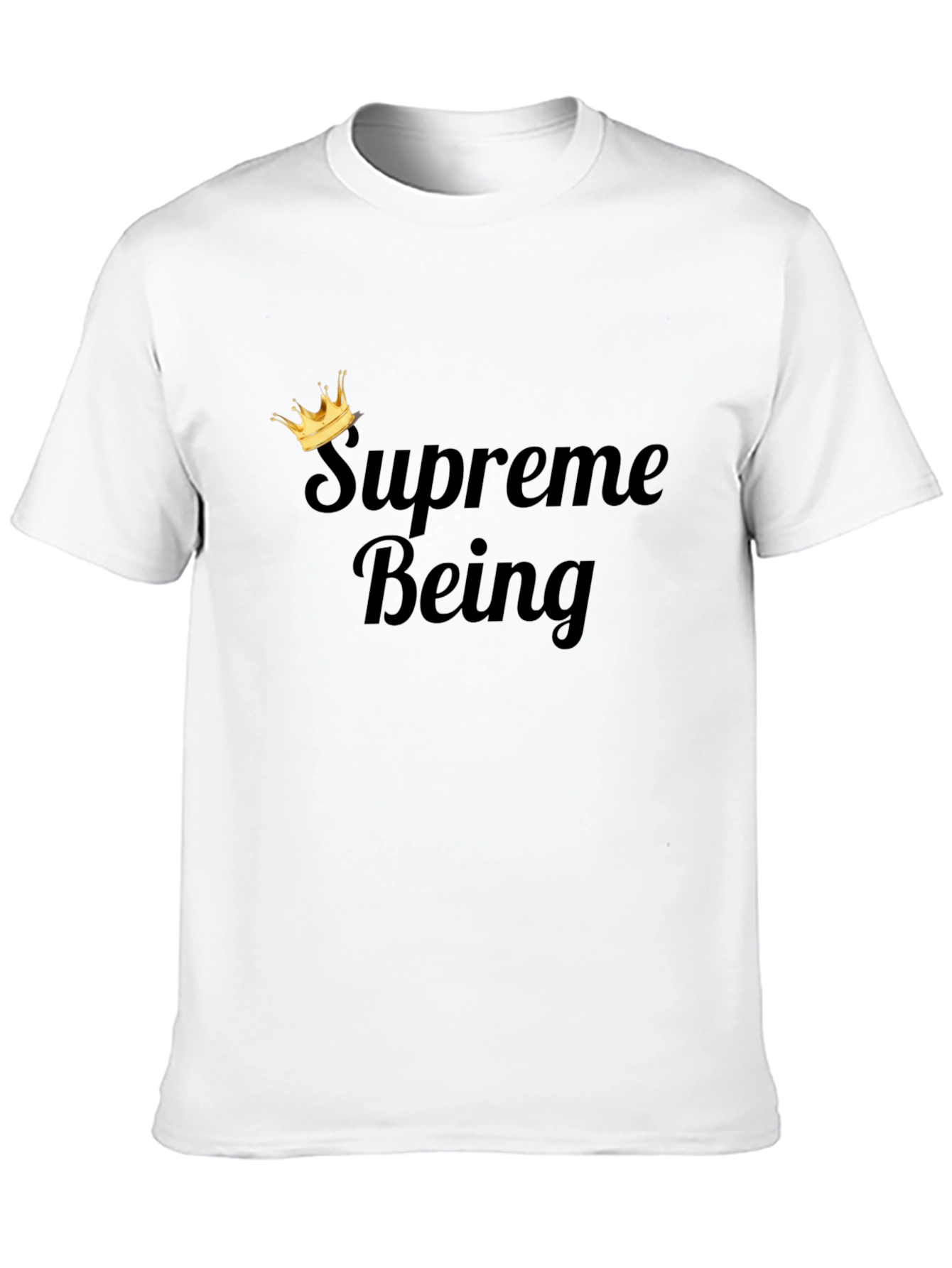 Supreme Being Black T-Shirt
