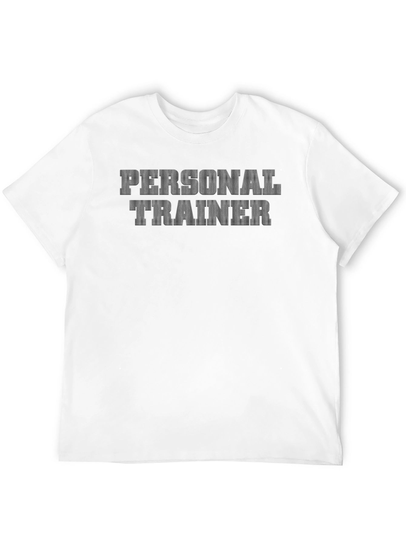 Personal Trainer Black Graphic T-Shirt