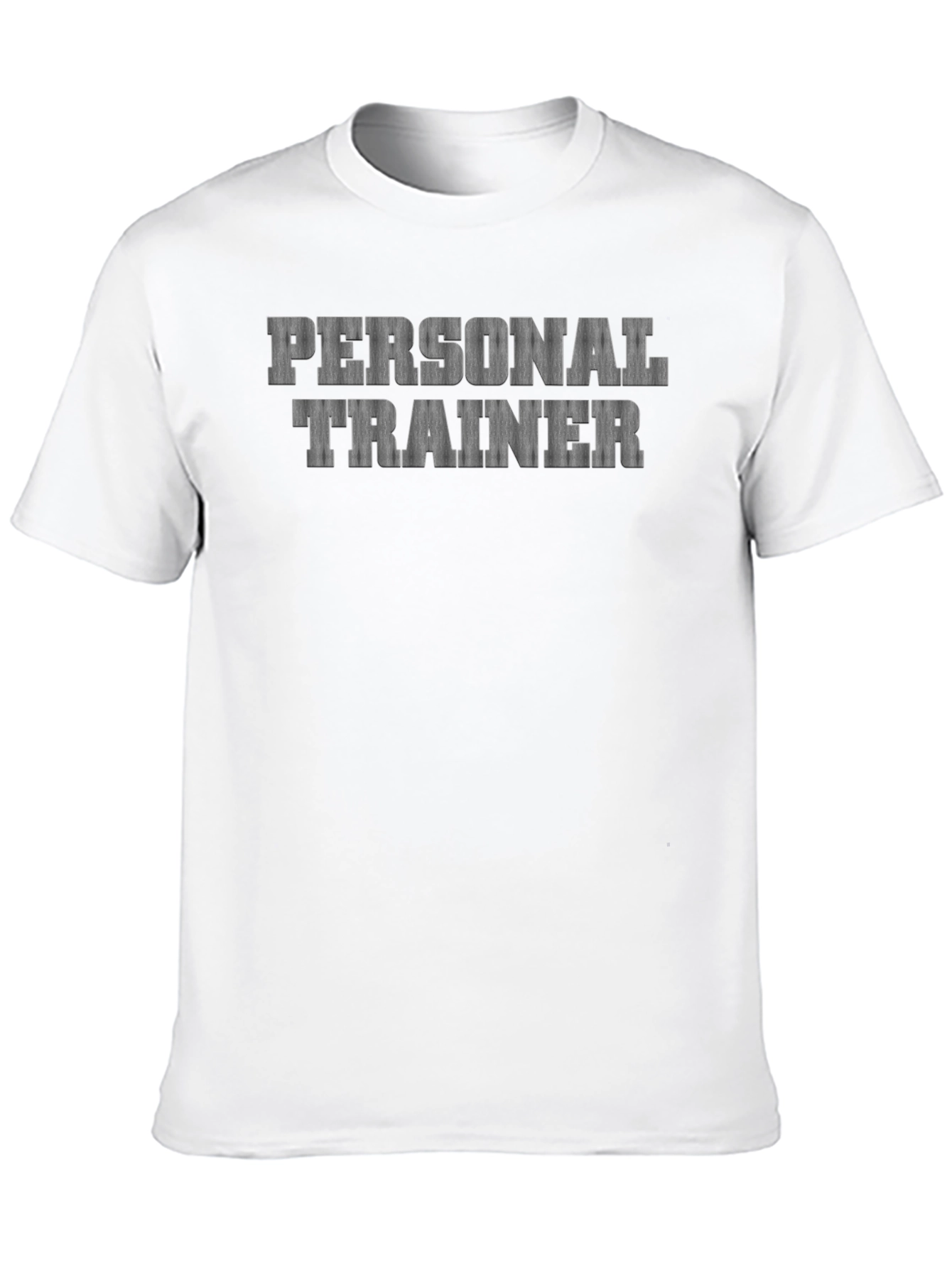 Personal Trainer Black Graphic T-Shirt