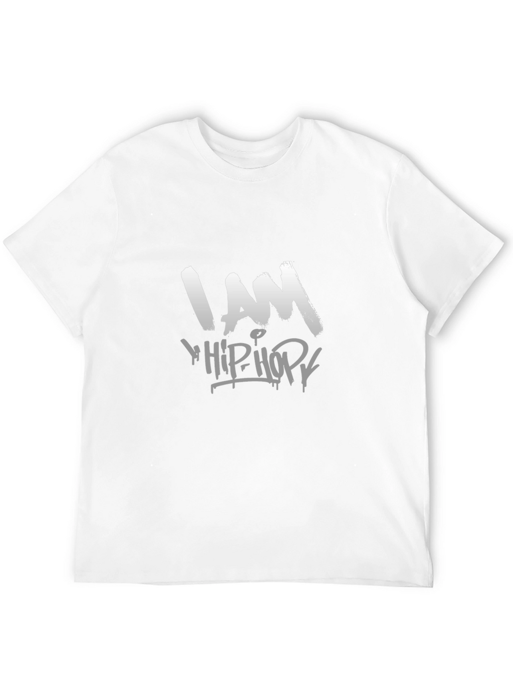 I AM HIP HOP Graphic T-Shirt - Black