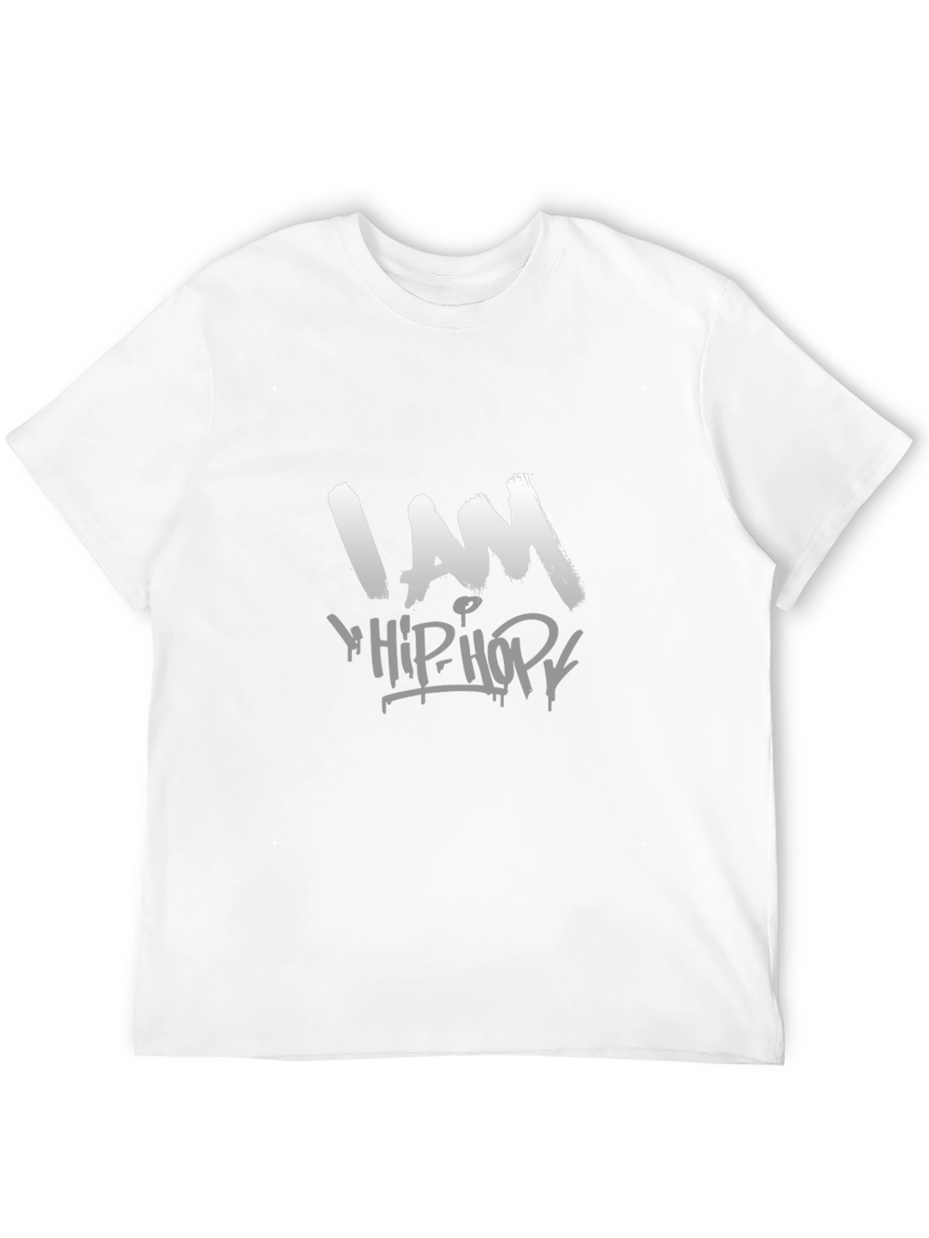 I AM HIP HOP Graphic T-Shirt - Black