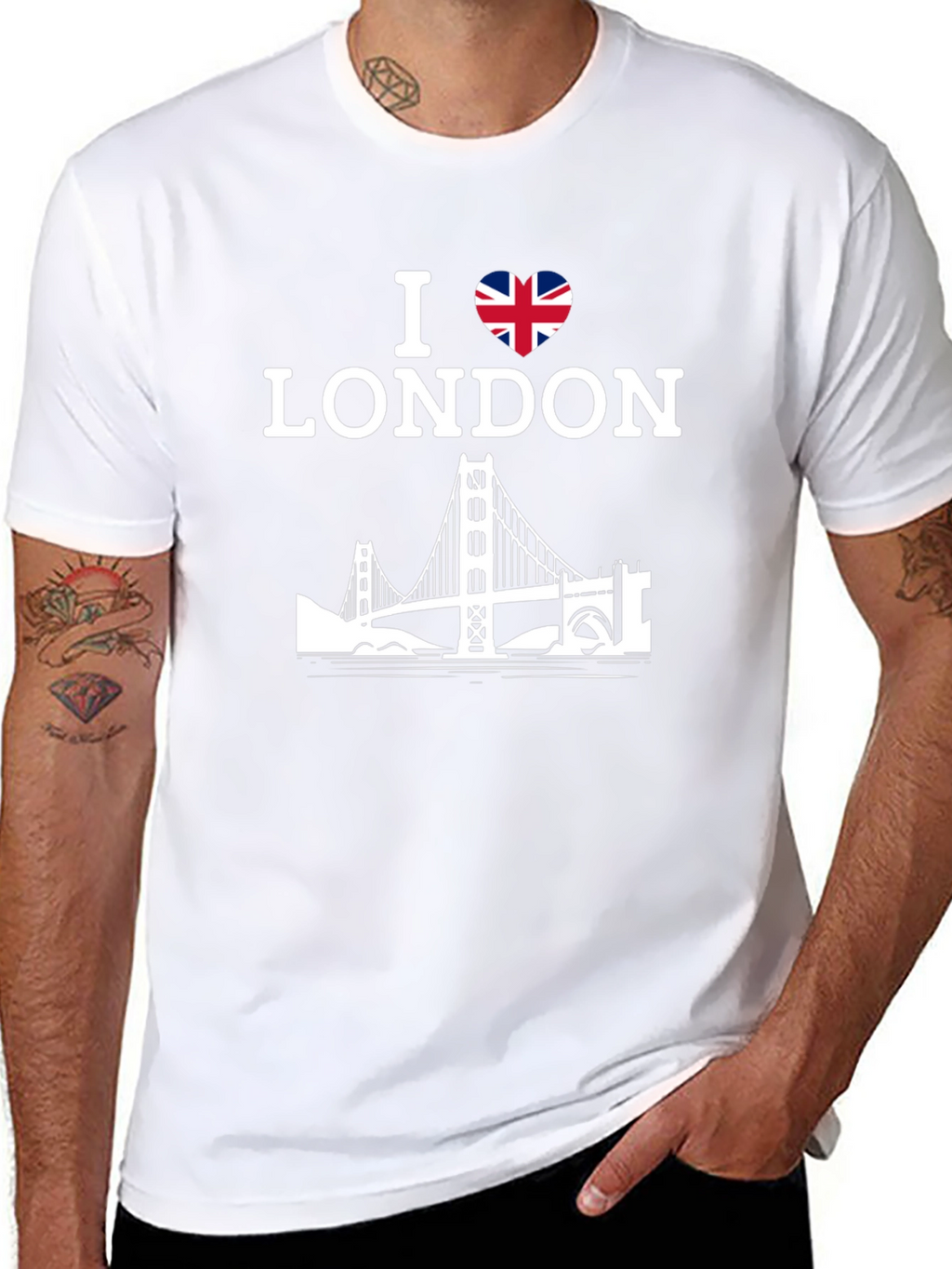 I Love London Graphic T-Shirt