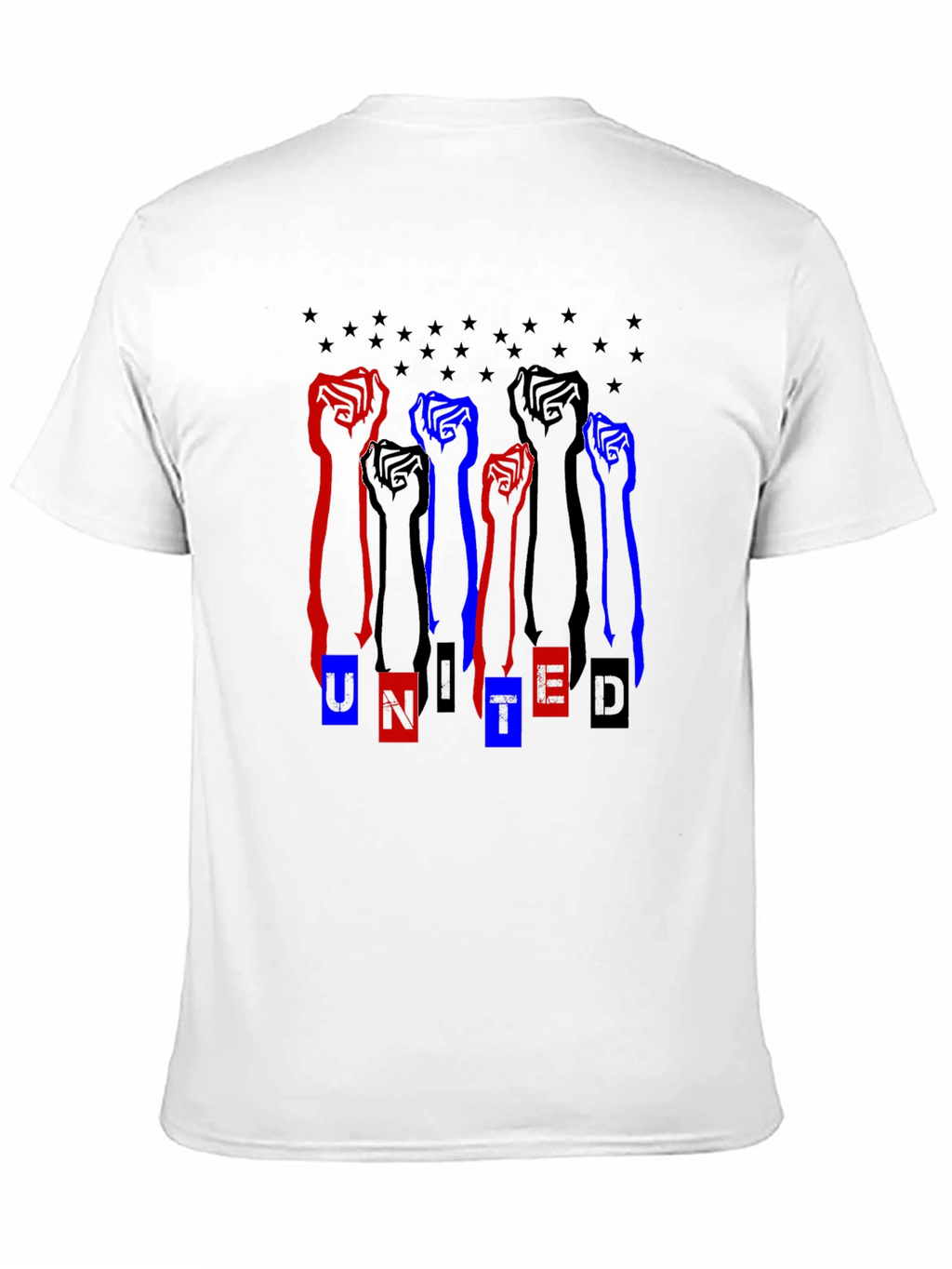 United Graphic Tee - Black Unisex T-Shirt