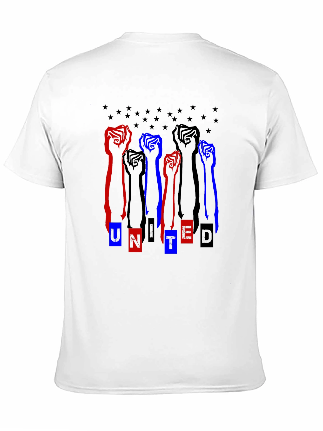 United Graphic Tee - Black Unisex T-Shirt