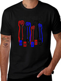 United Graphic Tee - Black Unisex T-Shirt