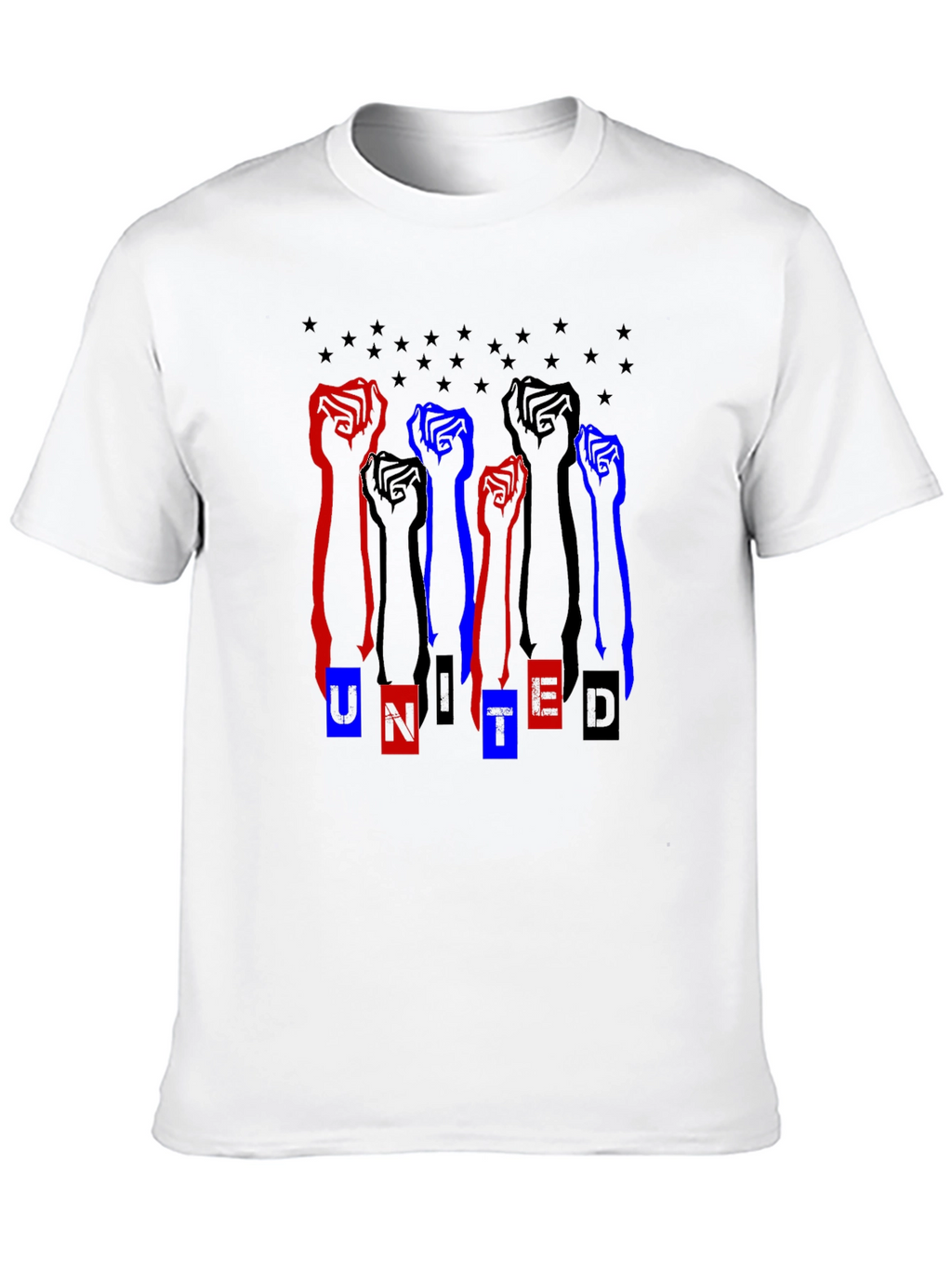 United Graphic Tee - Black Unisex T-Shirt