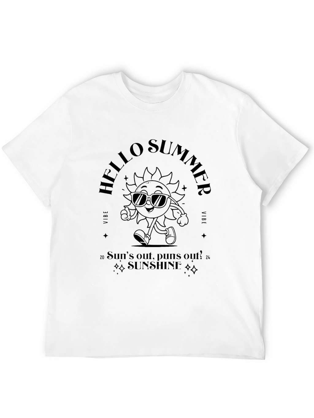 Hello Summer T-Shirt - Suns Out Puns Out!