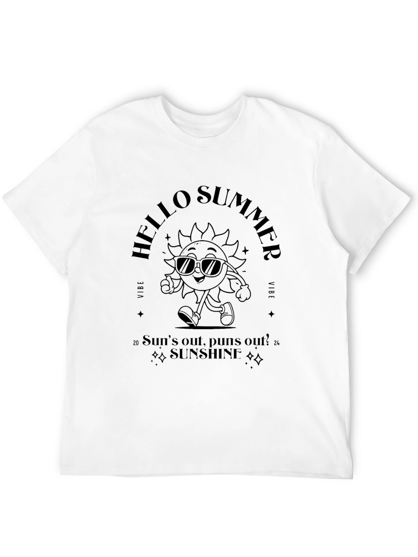 Hello Summer T-Shirt - Suns Out Puns Out!