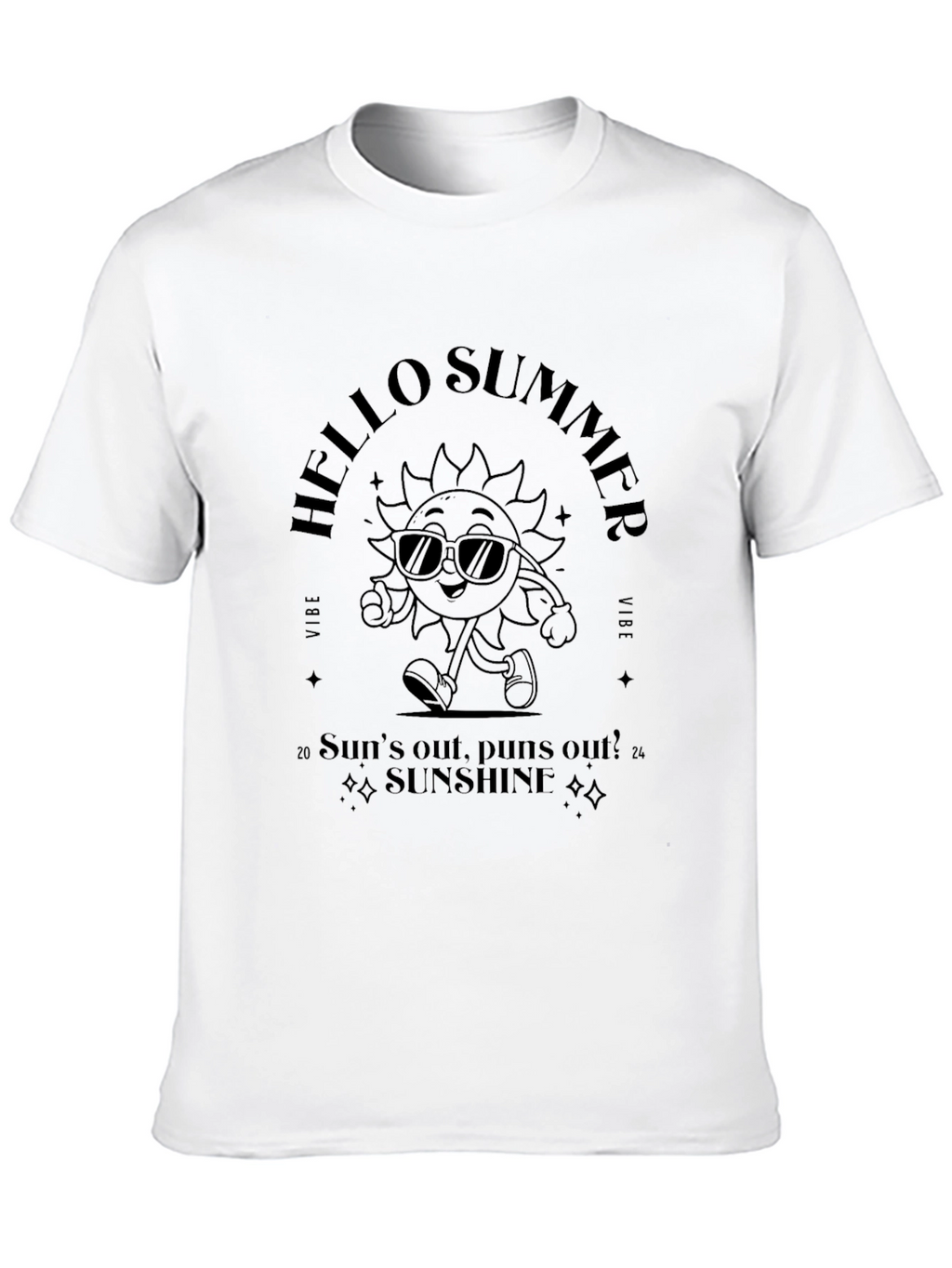 Hello Summer T-Shirt - Suns Out Puns Out!