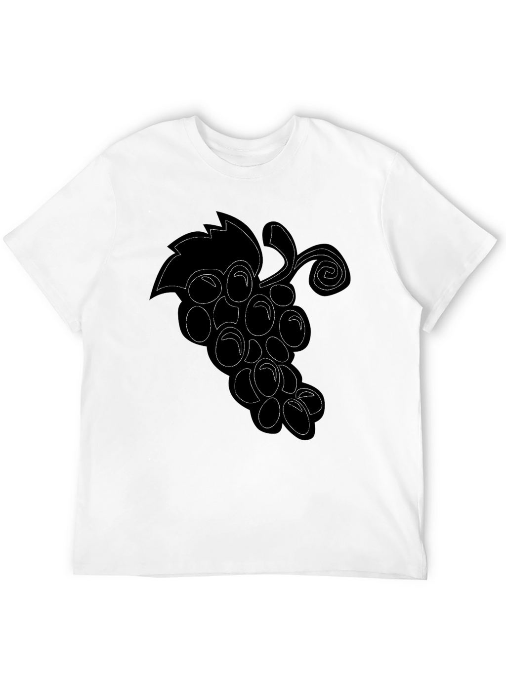 Grapes Graphic T-Shirt - Black