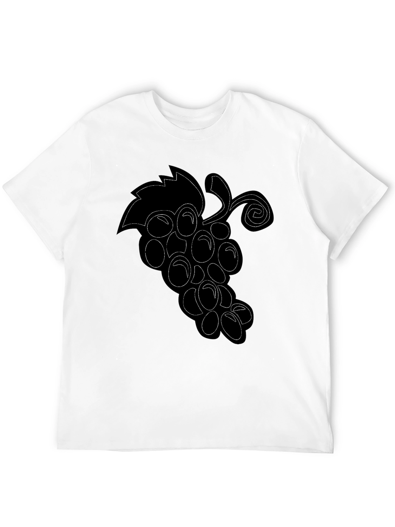 Grapes Graphic T-Shirt - Black