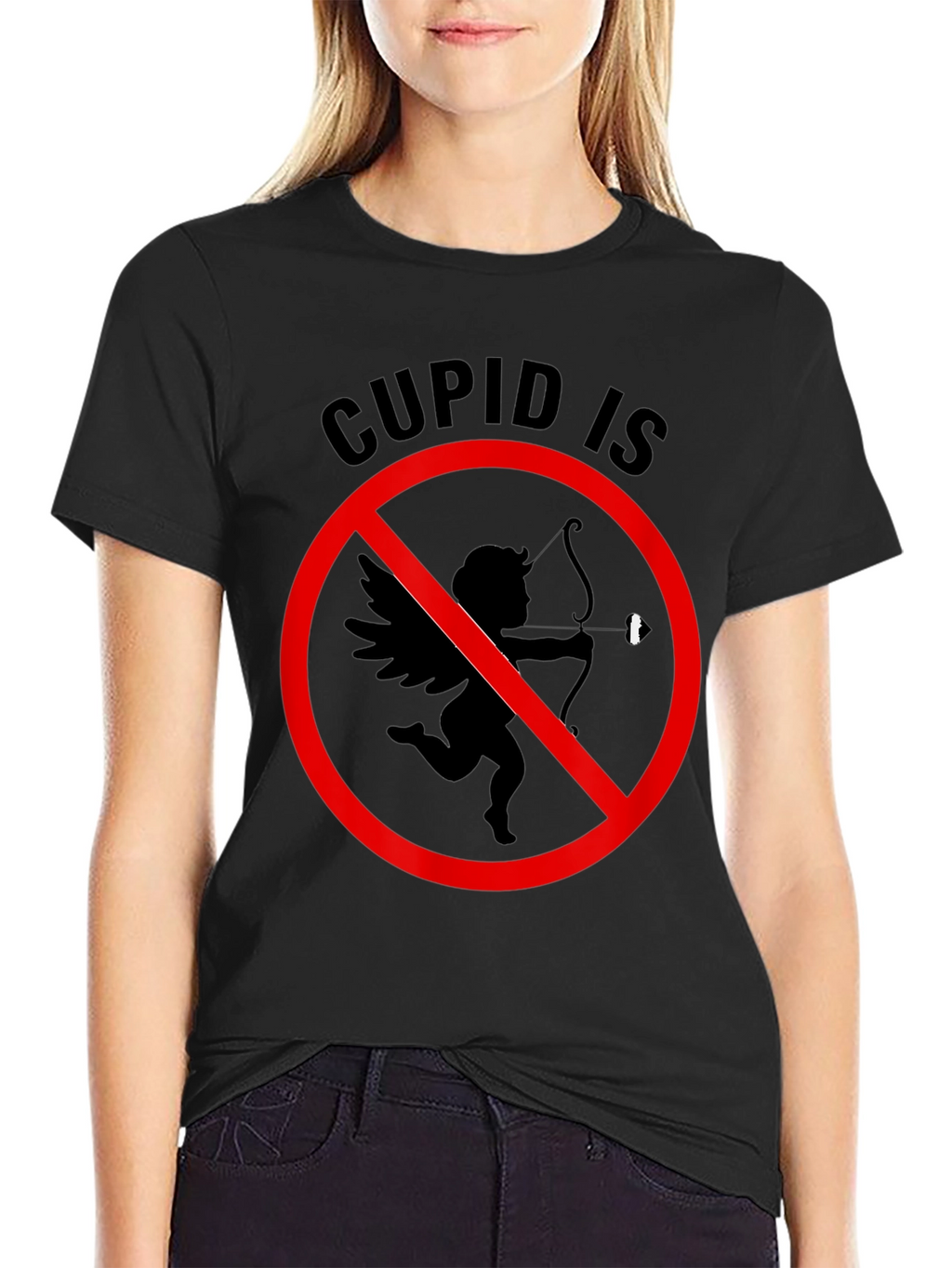 Anti-Valentines Day Cupid T-Shirt